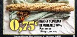 Gadis Barra suprema de cereales 64% oferta