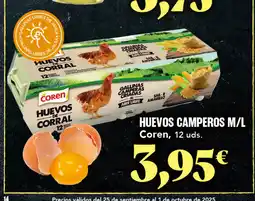 Gadis COREN Huevos camperos oferta