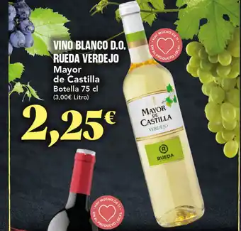 Gadis MAYOR DE CASTILLA Vino blanco d.o rueda verdejo oferta