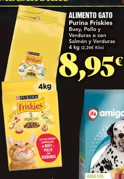 Gadis PURINA FRISKIES Alimento gato oferta