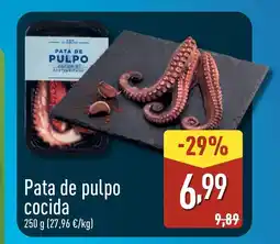 ALDI Pata de pulpo cocida oferta