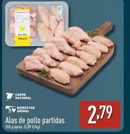 ALDI Alas de pollo partidas oferta