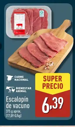 ALDI Escalopín de vacuno oferta