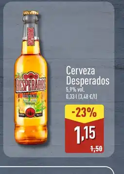 ALDI DESPERADOS Cerveza oferta