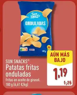 ALDI SUN SNACKS Patatas fritas onduladas oferta