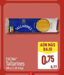 ALDI CUCINA Tallarines oferta