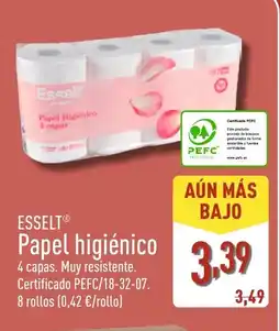 ALDI ESSELT Papel higiénico oferta