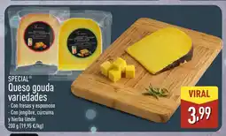 ALDI SPECIAL Queso gouda variedades oferta