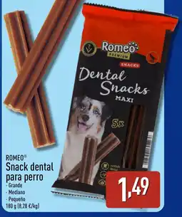 ALDI ROMEO Snack dental para perro oferta