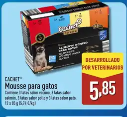ALDI CACHET Mousse para gatos oferta