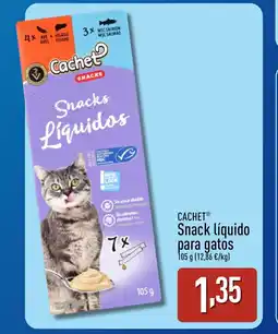 ALDI CACHET Snacks Líquidos para gatos oferta