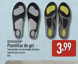 ALDI UP2FASHION Plantillas de gel oferta