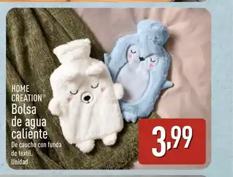 ALDI HOME CREATION Bolsa de agua caliente oferta