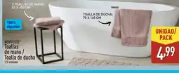 ALDI NOVITESSE Toallas de mano / Toalla de ducha oferta