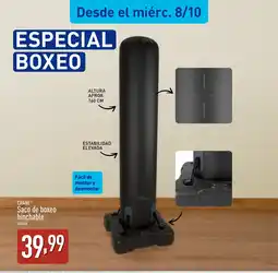 ALDI CRANE Saco de boxeo hinchable oferta