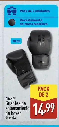 ALDI CRANE Guantes de entrenamiento de boxeo oferta