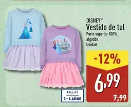 ALDI DISNEY Vestido de tul oferta