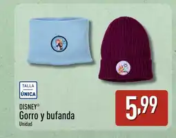 ALDI DISNEY Gorro y bufanda oferta