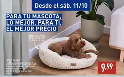 ALDI CACHET Y ROMEO Cama para mascotas Lux oferta