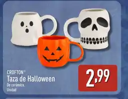 ALDI CROFTON Taza de Halloween oferta