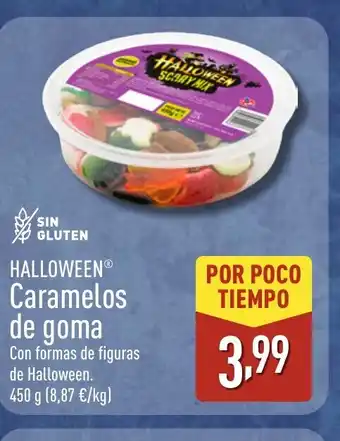 ALDI HALLOWEEN Caramelos de goma oferta
