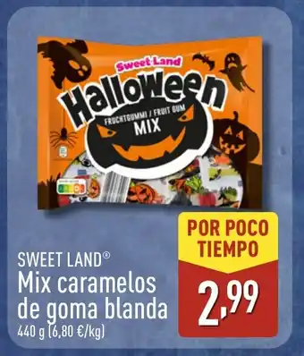 ALDI SWEET LAND Mix caramelos de goma blanda oferta