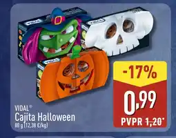 ALDI VIDAL Cajita Halloween oferta