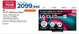 Costco LG TV 77" oferta