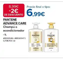 Costco PANTENE ADVANCE CARE Champú o acondicionador oferta