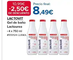 Costco LACTOVIT Gel de baño Lactourea oferta