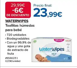 Costco WATERWIPES Toallitas húmedas para bebé oferta