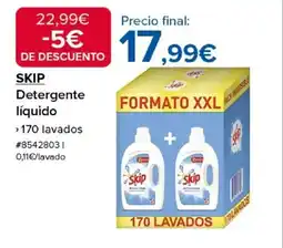 Costco SKIP Detergente líquido oferta