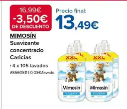 Costco MIMOSÍN Suavizante concentrado Caricias oferta