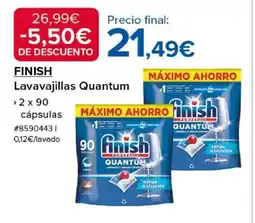 Costco FINISH Lavavajillas Quantum oferta
