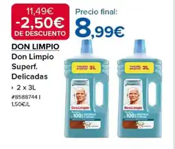Costco DON LIMPIO Superf Delicadas oferta