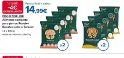 Costco FOOD FOR JOE Alimento completo para perros Rooster Booster pollo o Turkeat oferta