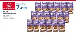 Costco MILKA Batido chocolate oferta