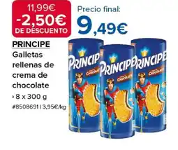 Costco PRINCIPE Galletas rellenas de crema de chocolate oferta