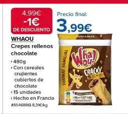 Costco WHAOU Crepes rellenos chocolate oferta