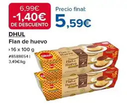 Costco DHUL Flan de huevo oferta
