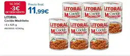 Costco LITORAL Cocido Madrileño oferta