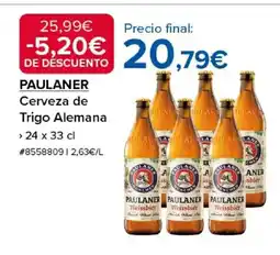 Costco PAULANER Cerveza de Trigo Alemana oferta