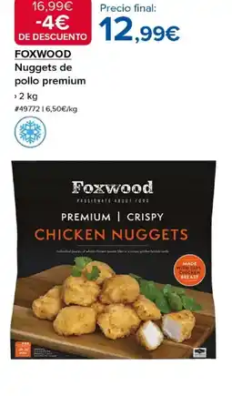Costco FOXWOOD Nuggets de pollo premium oferta
