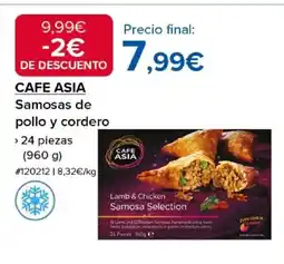 Costco CAFE ASIA Samosas de pollo y cordero oferta