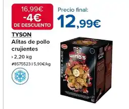 Costco TYSON Alitas de pollo crujientes oferta