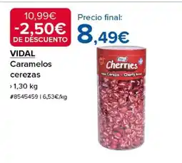 Costco VIDAL Caramelos cerezas oferta