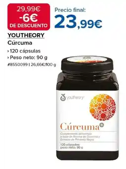 Costco YOUTHEORY Cúrcuma oferta