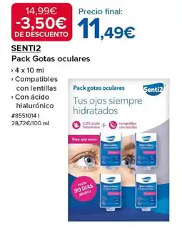 Costco SENTI2 Pack Gotas oculares oferta
