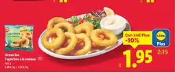 Lidl OCEAN SEA Caprichos a la romana oferta