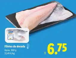 Lidl Filetes de dorada oferta